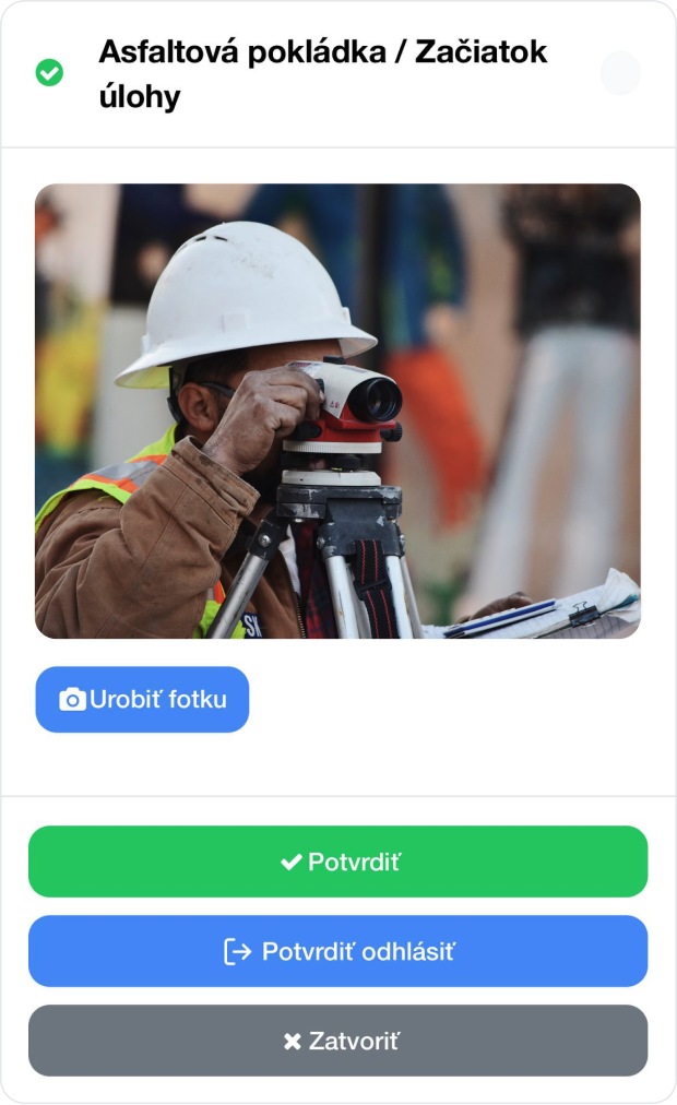 Fotka pri registrácii